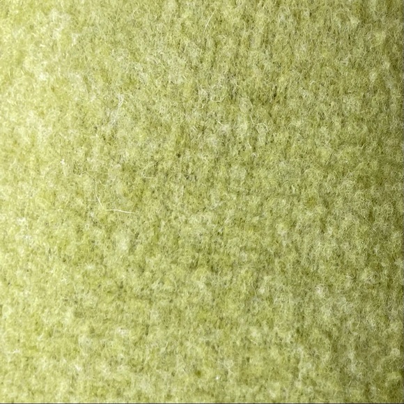 Eileen Fisher Sweater Jacket Green Lambswool Cotton Pockets Cardigan Hood Sz S - Picture 8 of 8